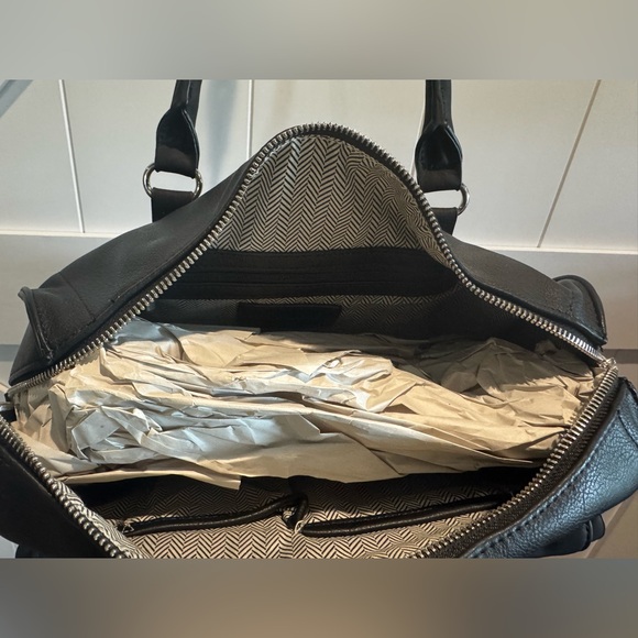 Steve Madden Black Leather Purse NWT - Picture 5 of 6